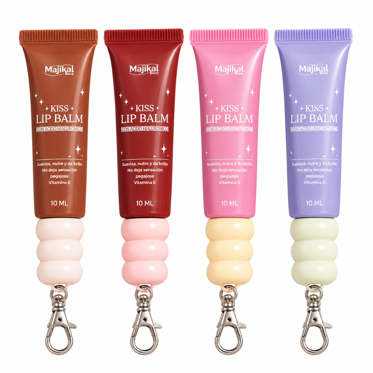 Kiss Lip Balm con Llavero Majikal