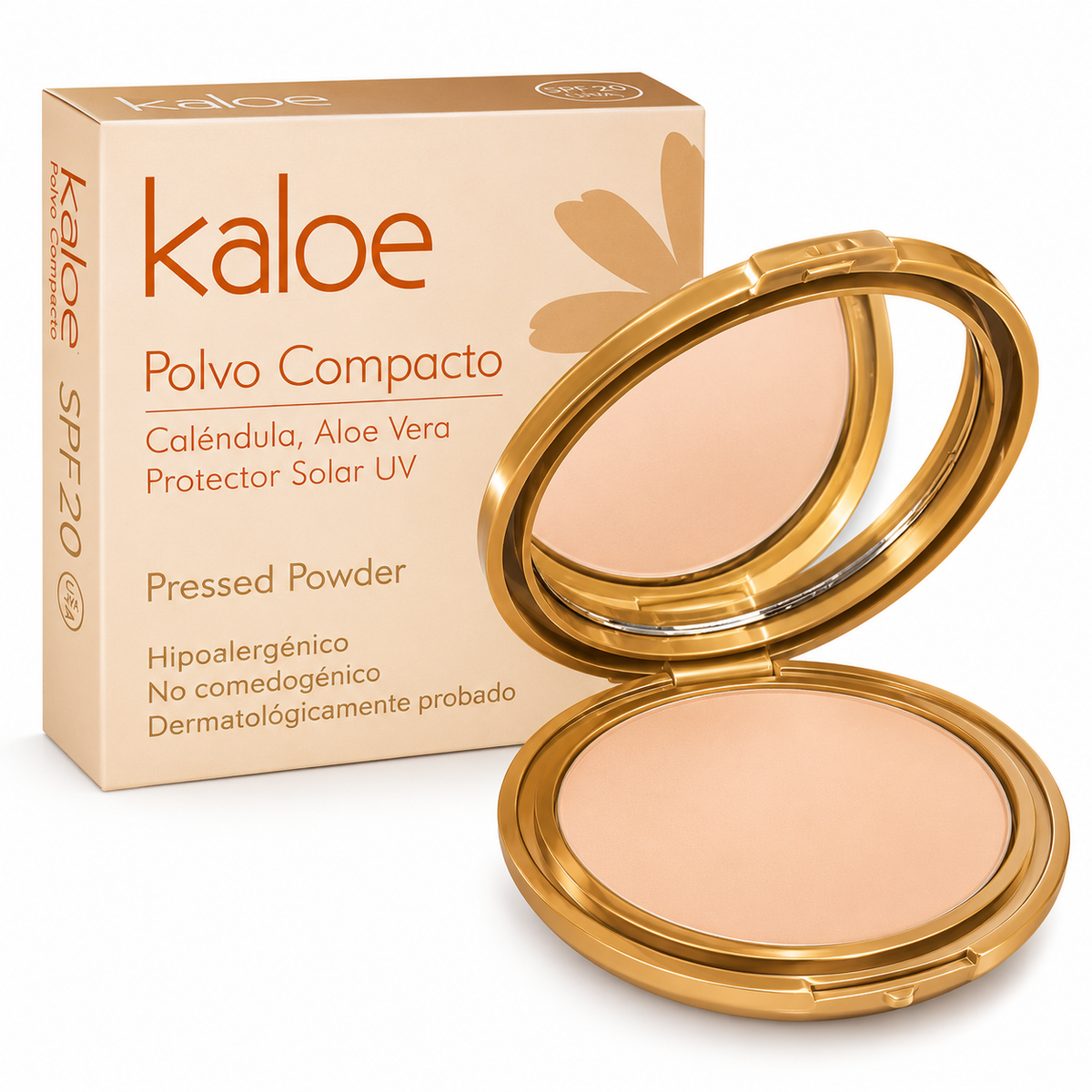 Polvos compactos kaloe