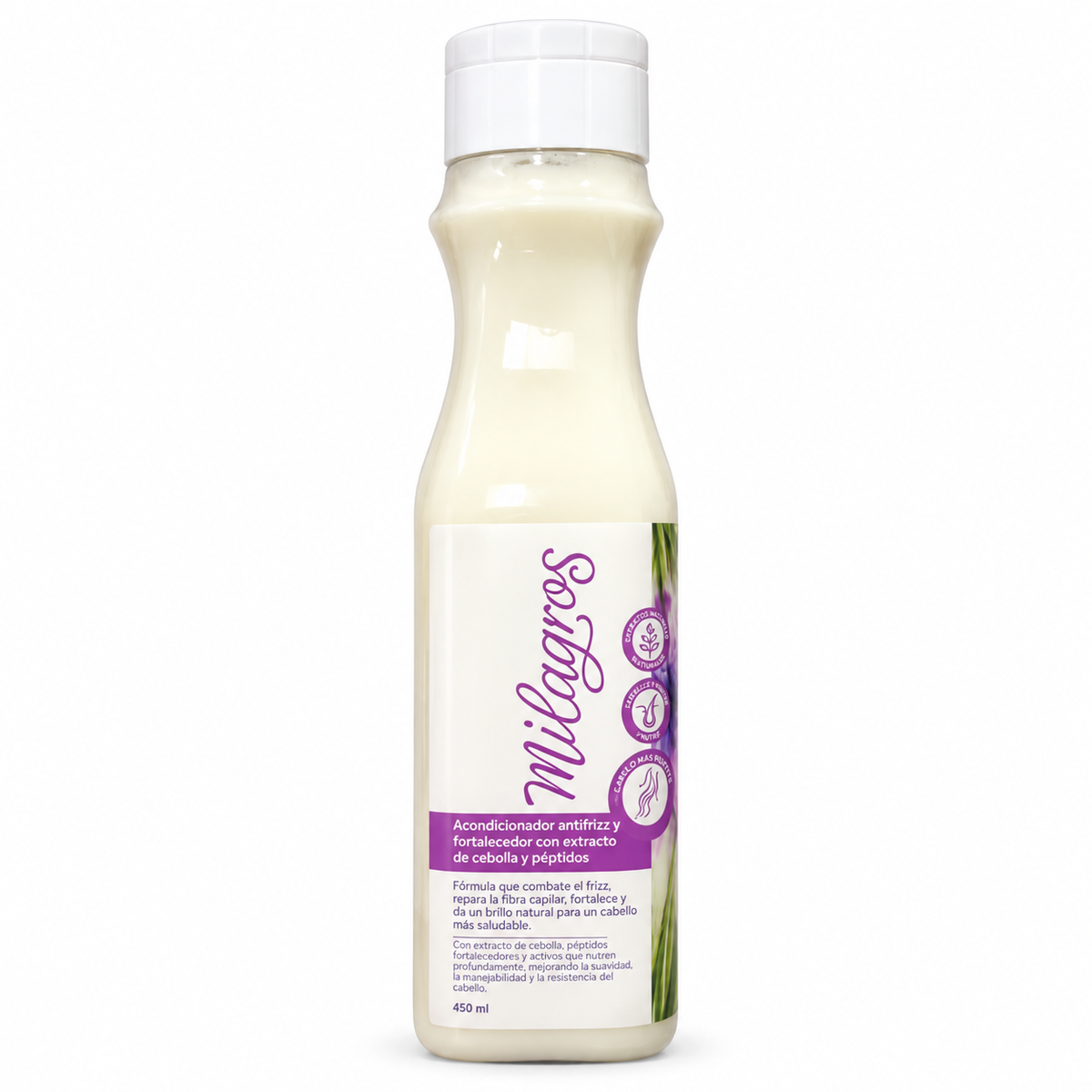 Acondicionador Antifrizz y Fortalecedor con Extracto de Cebolla y Péptidos