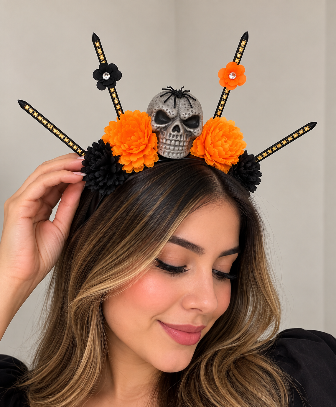 Balaca Catrina Espíritu de Halloween