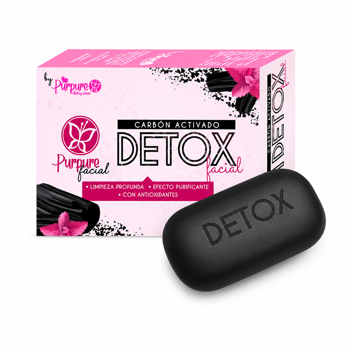 Jabón Facial Carbón Activado Purpure