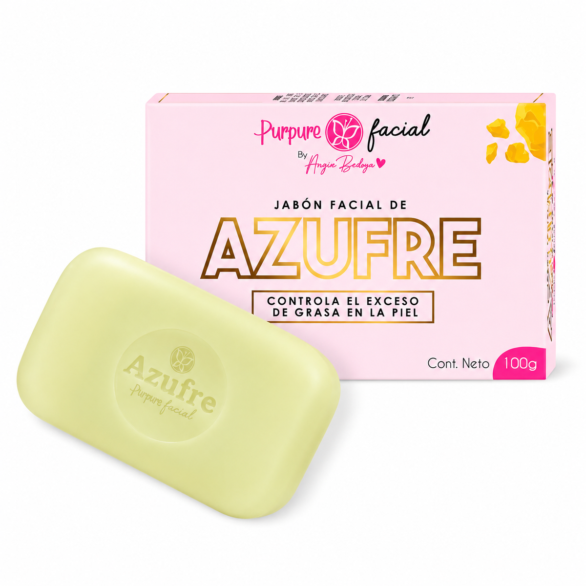 Jabón Facial de Azufre Purpure