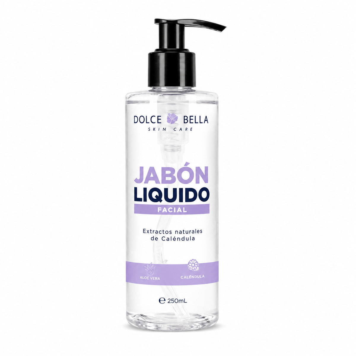 Jabón Líquido Facial con Extracto de Caléndula Dolce Bella