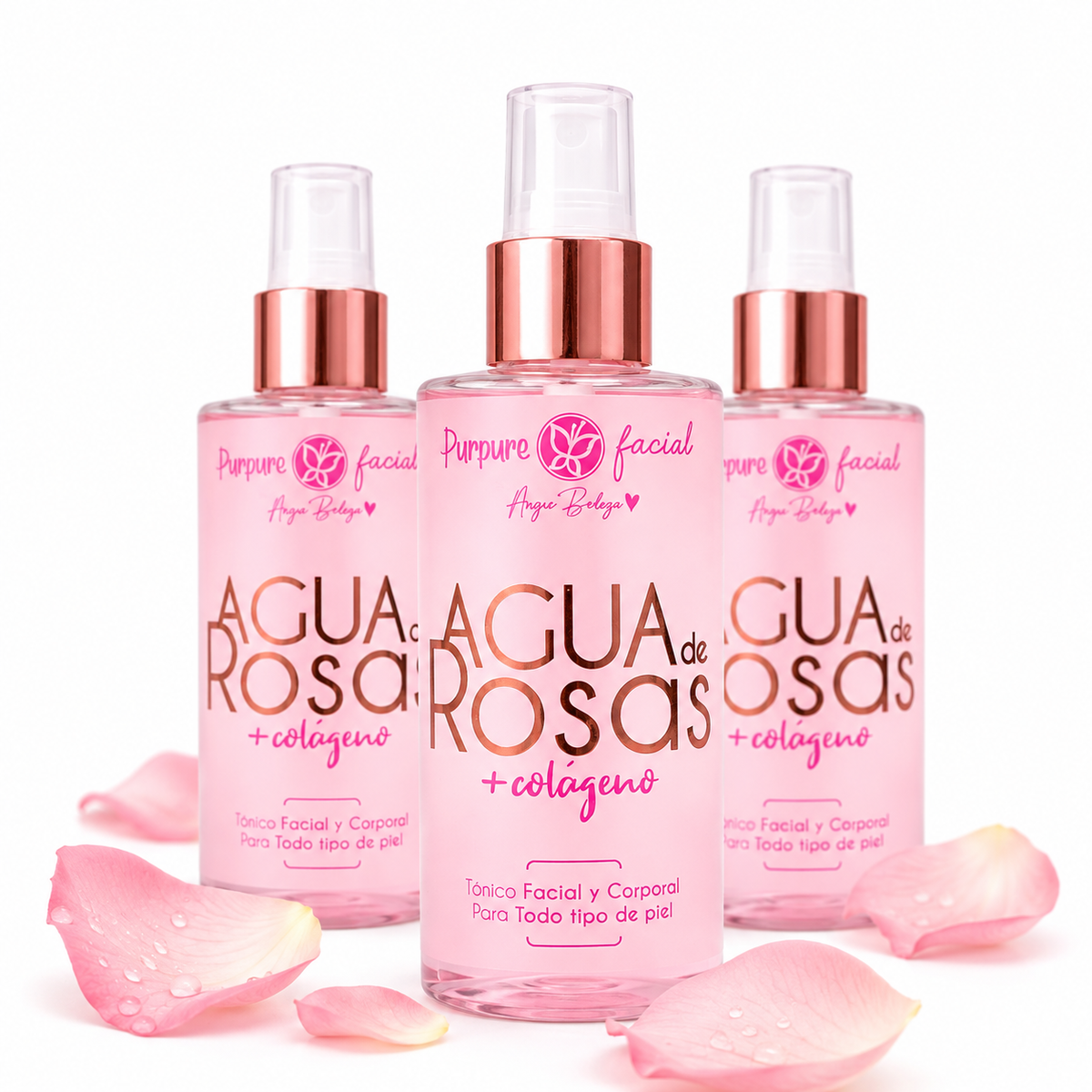 Tónico de Rosas + Colágeno Purpure