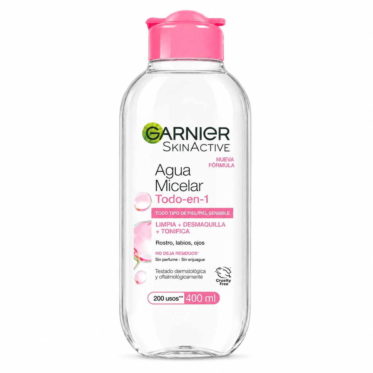 Agua Micelar Todo en 1 Garnier 400 ml