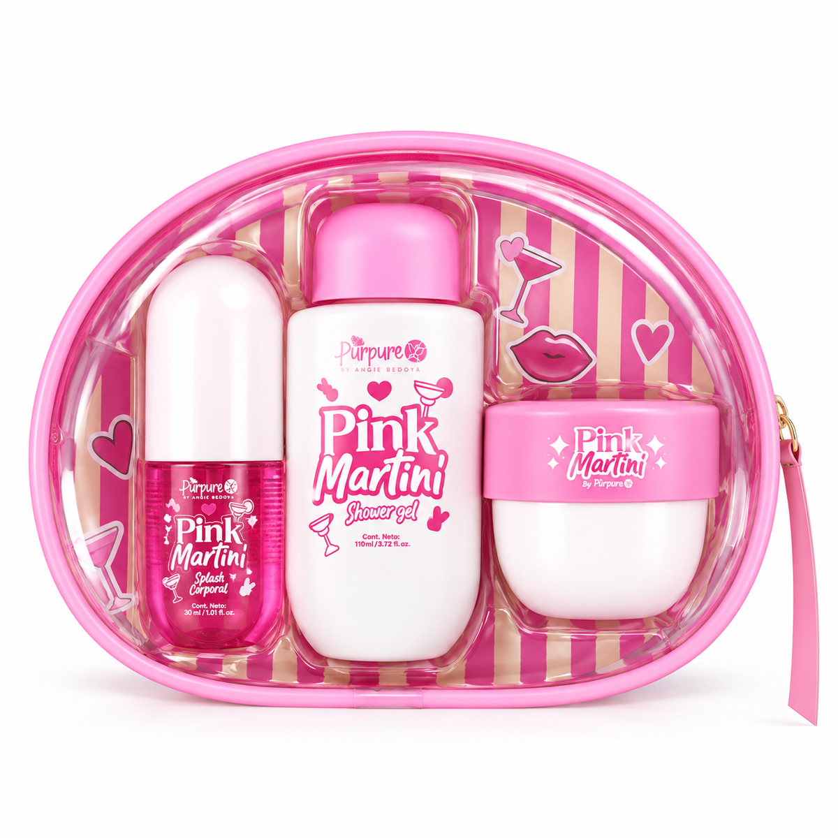Kit Corporal x3 Pink Martini Purpure