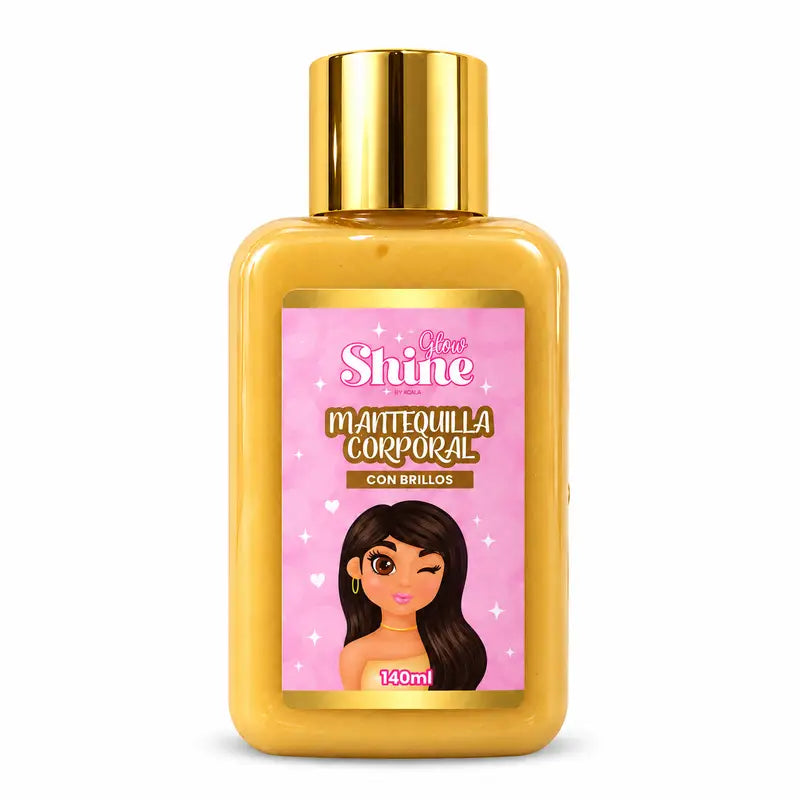 Mantequilla Corporal Mini Dorada Glow Shine By Yaja