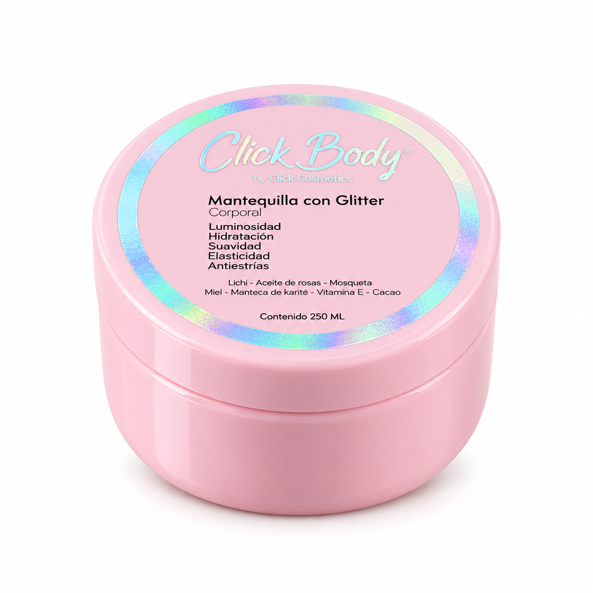 Mantequilla Corporal Glitter Click Hair