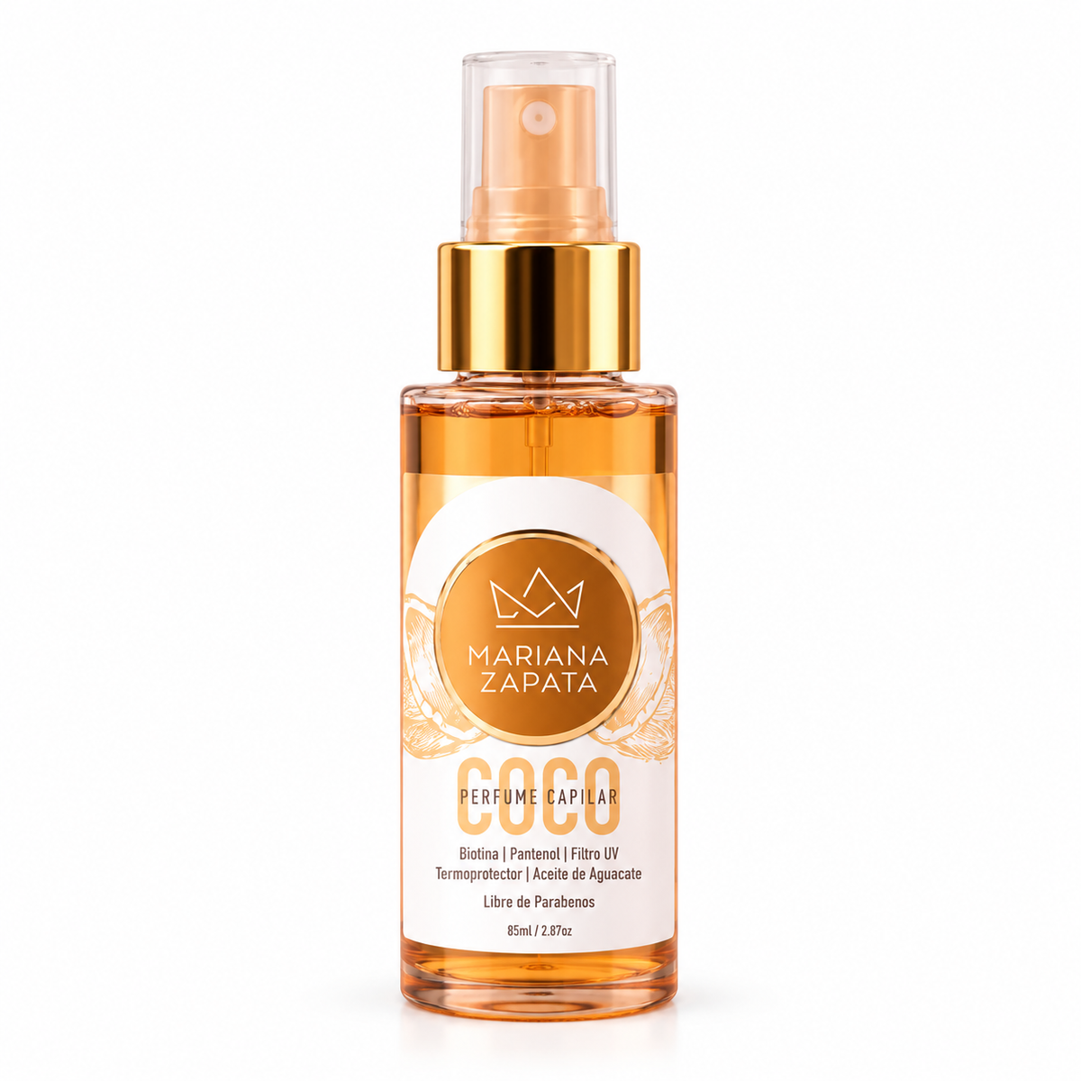Perfume Capilar Coco Mariana Zapata