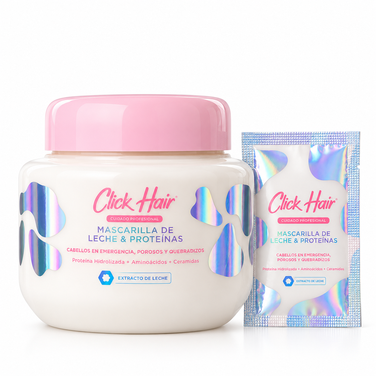 Kit Mascarilla y Booster de Proteínas Click Hair