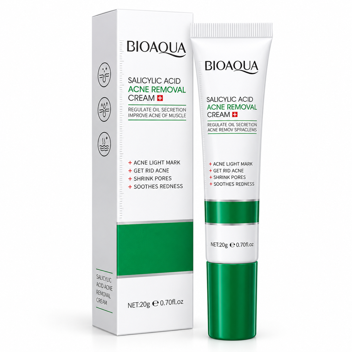 Crema Anti Acne Acido Salicilico Bioaqua