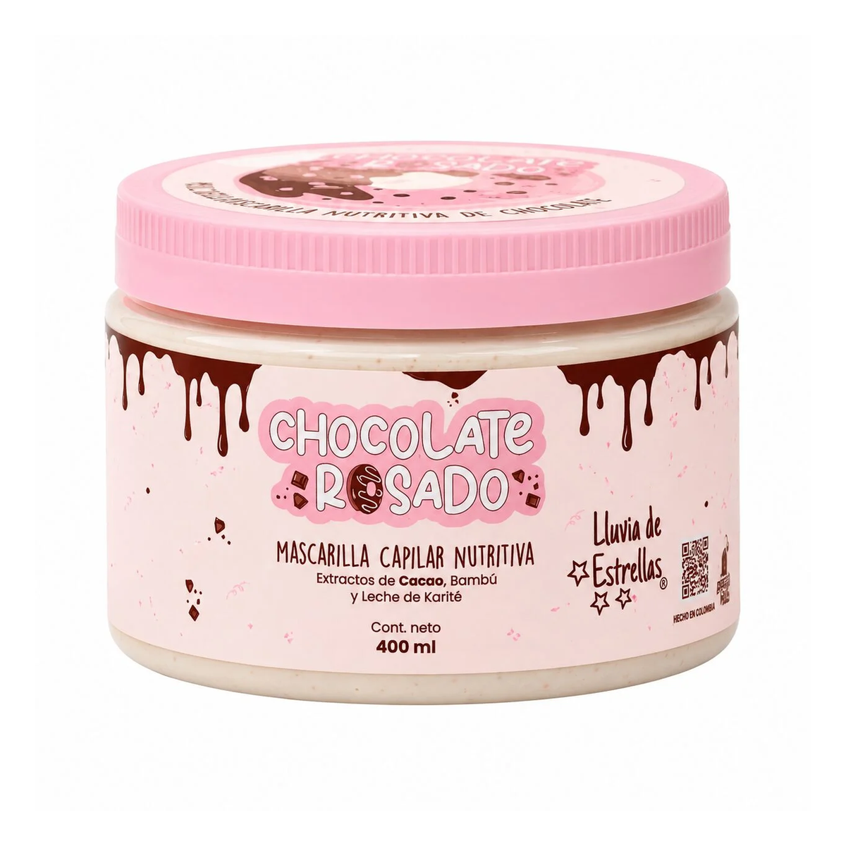 Mascarilla Capilar Chocolate Rosado Lluvia de Estrellas