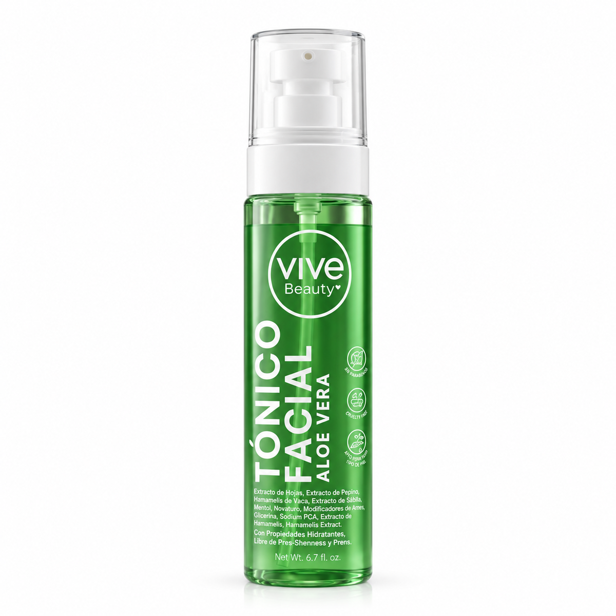 Tónico Facial Aloe Vera Vive Beauty