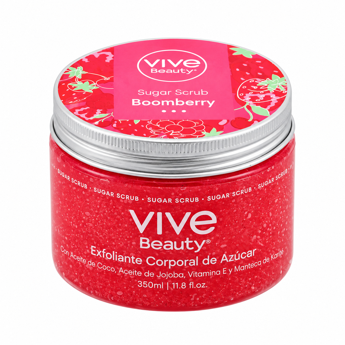 Exfoliante Corporal de Azúcar Boomberry Vive Beauty