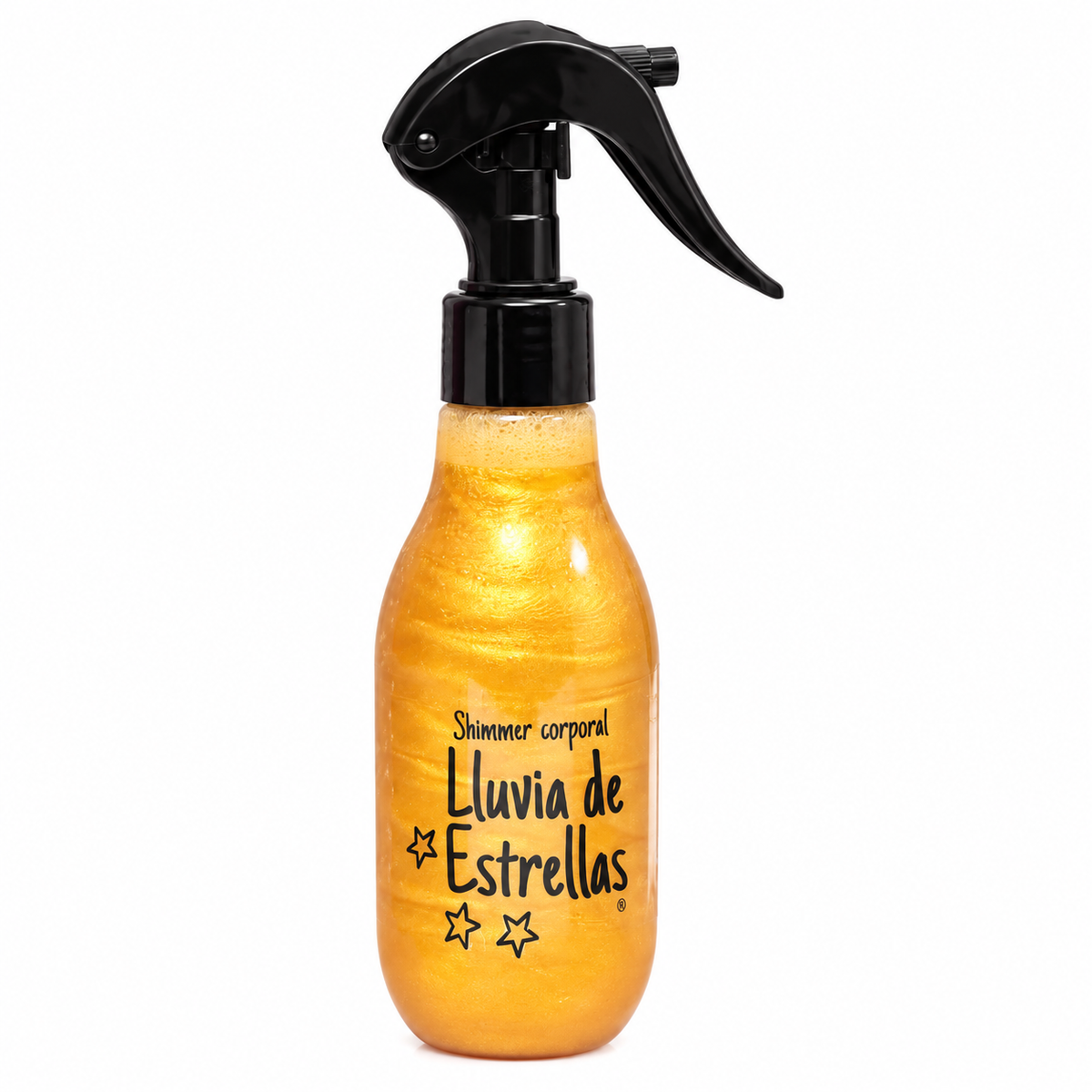 Shimmer Corporal Dorado Lluvia de Estrellas